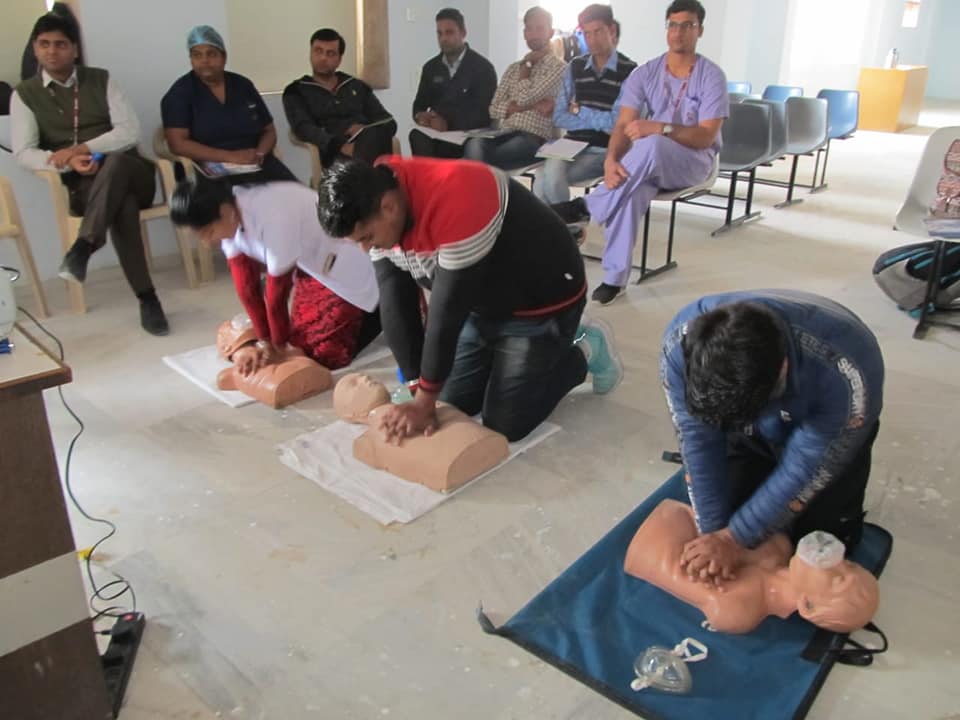 First aid CPR Training in Jaipur