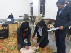 BLS Workshop in govt hospital of patiala Punjab